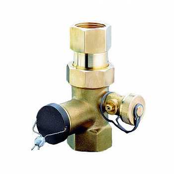 Oventrop  Кран колпачковый для экспанзоматов DN20 Rp1 DN20 Rp1  1089008