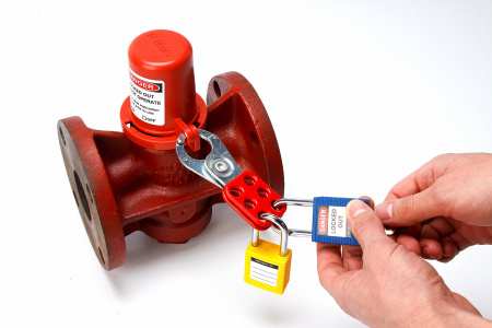 Блокиратор вентилей со съемной рукоятью