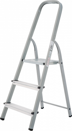 Стремянка стальная с алюминиевыми ступенями NV1130 артикул 1130103