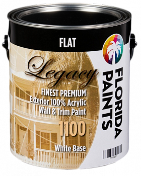 Legacy Finest Premium 100% Acrylic Exterior Wall & Trim Flat