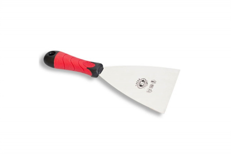 Шпатель из закалённой нержавеющей стали, рукоятка двухкомпонентная