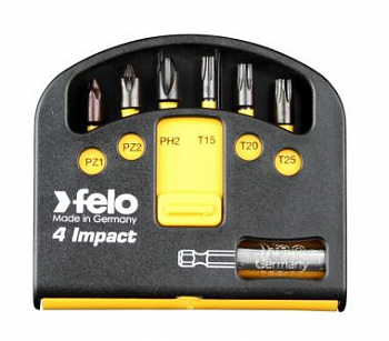Набор бит PH Impact с держателем бит в кейсе Swift, 7 шт FELO 020 605 46