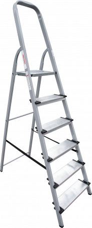 Стремянка стальная с алюминиевыми ступенями 130 мм NV1137 артикул 1137106