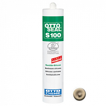 Профессиональный универсальный силиконовый герметик OTTOSEAL S100 PREMIUM С103 (сахара), 300мл
