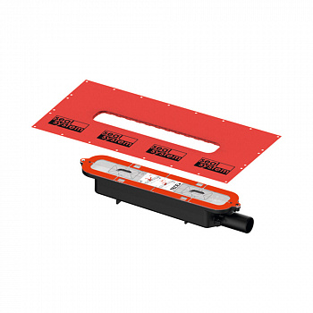 Сифон TECE TECEdrainprofile низкий DN 40 боковой слив 673001