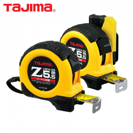 Рулетка G LOCK 5м/19мм, цвет черно-желтый TAJIMA G9P50MT