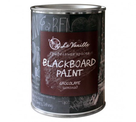 Грифельная краска цвет черный — 4 м2