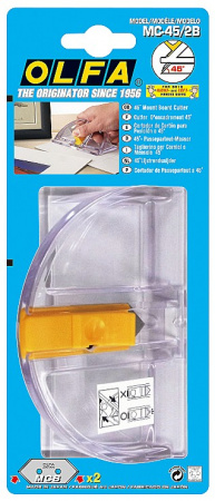 Набор: резак «MOUNT CUTTER» с наклоном лезвия 45°OL-MC-45/2B
Обратная связь