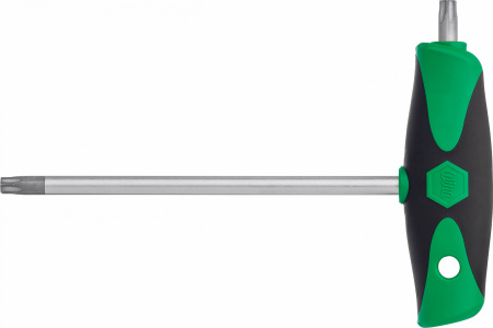 Штифтовый Т-ключ Wiha ComfortGrip TORX с боковым приводом и матовым хромированием