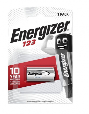 Элемент питания литиевый Energizer CR123А для защиты от протечек воды Нептун