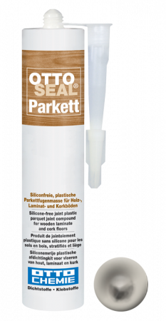 Профессиональный акрилатный герметик для паркета и ламината OTTOSEAL Parkett A221 C71 (серая смесь), 310мл