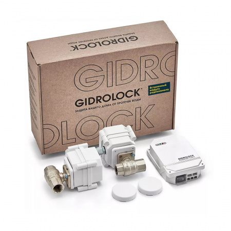 Комплект Gidrolock STANDARD RADIO 220 V на радиоканале G-Lock 1/2 39201061