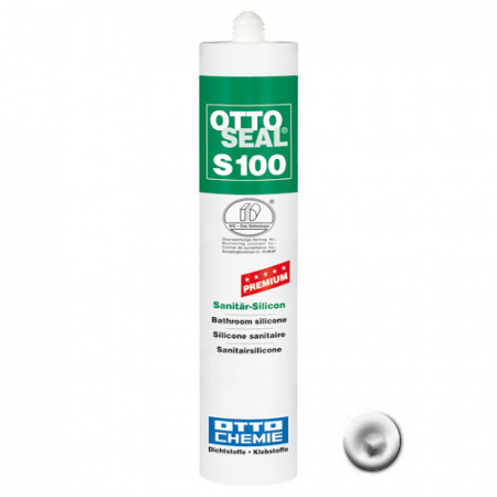 Профессиональный универсальный силиконовый герметик OTTOSEAL S100 PREMIUM С00 (прозрачный), 300мл