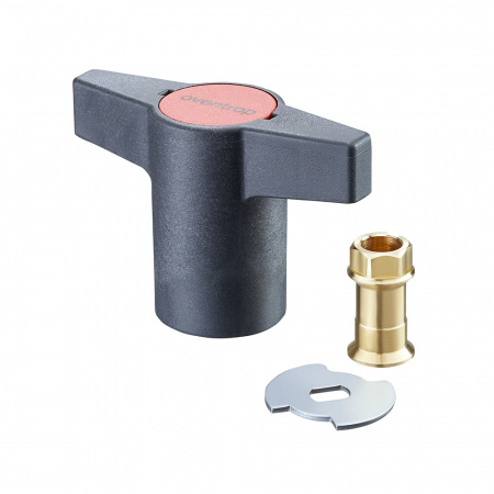 Oventrop  Пластмассовая рукоятка для ШК Optibal, для замены (черная) до DN 15 до DN 15  1076071