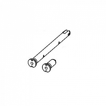 TECE  Направляющие стержни для панели смыва (2 шт.)  9820349