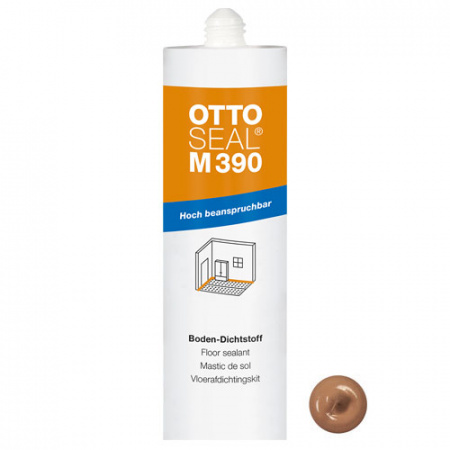 Профессиональный гибридный STP-герметик   для напольных покрытий OTTOSEAL M390 C17 (вишня), 310мл