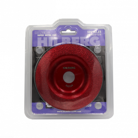 Чашка алмазная по металлу 125*22,23 Hilberg Super Metal Cup 522125