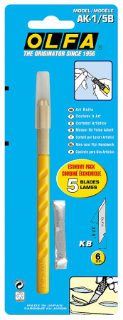 Нож с перовым лезвием, 6 мм	OL-AK-1/5B
Обратная связь