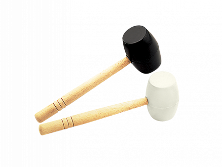 Киянка резиновая белая 750гр RUBI