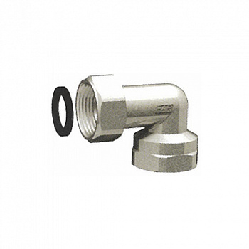 FAR  Угольник хромированный ВР-накидная гайка 3/4 "  FC 5304 3434