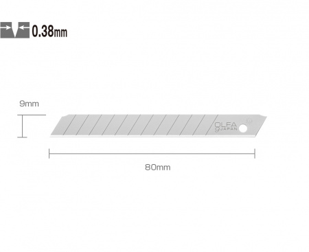 Лезвие сегментированноеOL-AB-10B
Обратная связь