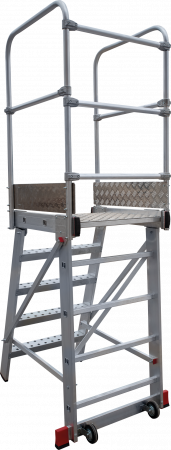 Лестница-подмости передвижная высотой 1,2 м NV 8000036