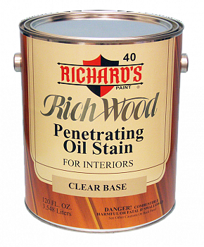 Richard’s Rich Wood Penetrating Oil Stain