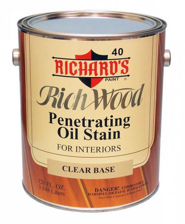 Richard’s Rich Wood Penetrating Oil Stain