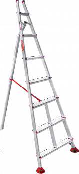 Профессиональная алюминиевая садовая стремянка NV3191 артикул 3191107