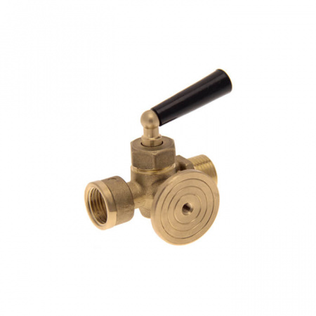 FAR  Кран шаровой для подключения манометра 3/8”  FS 2560 38