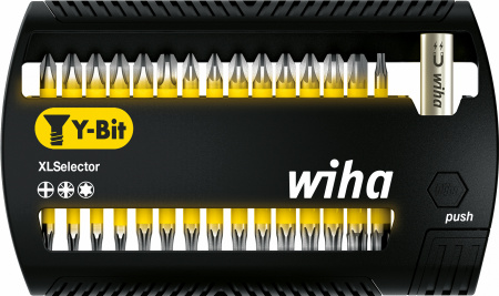 Набор бит Wiha XLSelector Y, 25 мм  Phillips, Pozidriv, TORX