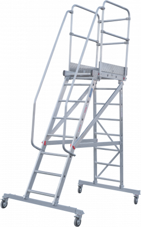 Индустриальная передвижная лестница-подмости с платформой NV5510 артикул 5510108