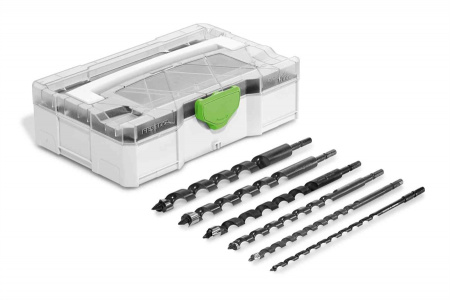 Набор спиральных буров SB CE/6-Set Festool