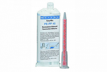Двухкомпонентный конструкционный клей Easy-Mix PE-PP WEICON wcn10660038
