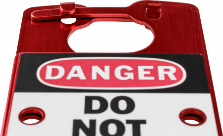 Множитель замковый алюминиевый с этикеткой