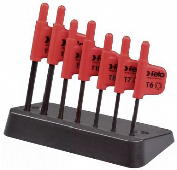 Набор ключей флажковых TX6-TX20, 7шт FELO 34890750