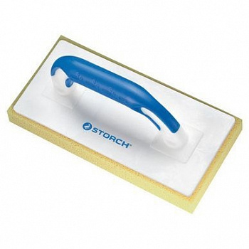 Терка пластиковая Expert с полотном из гидрогубки 30мм ручка 280х140мм