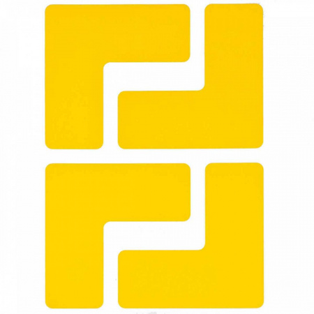 Обозначение угла, форма L ToughStripe, полиэстер В-514