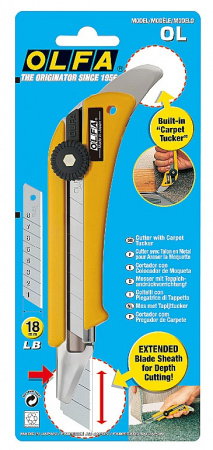 Нож для ковровых покрытий, 18 ммOL-OL
Обратная связь