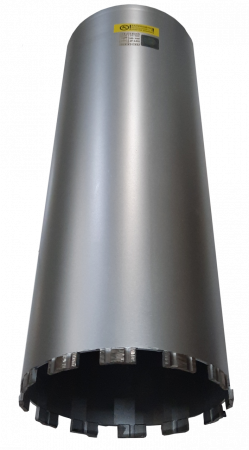 Коронка алмазная 162*450 Hilberg Laser 1 1/4 UNC HD720