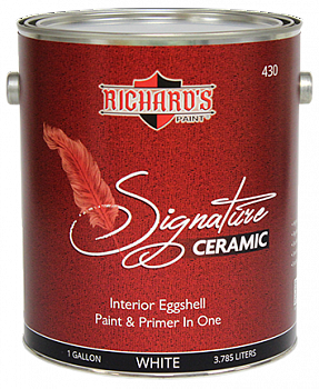 Richard's Paint Signature Ceramic Eggshell