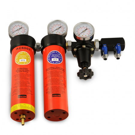 AC6002 регулятор давления c двуступенчатой системой фильтров