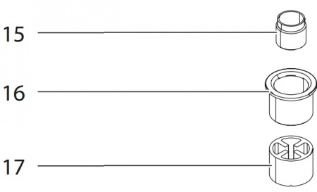 Втулка секции жидкостей для LC800 (Buchse 555002)
