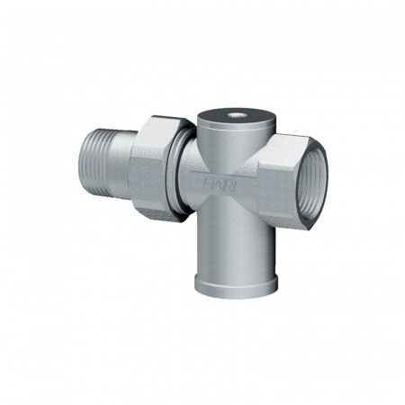 FAR  фильтр хромированный со встроенным запорным клапаном НР-ВР 3/4"  FA 3925 34